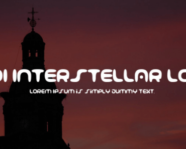 001-Interstellar-Log-Regular-font