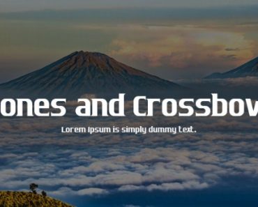 Scones And Crossbows Font