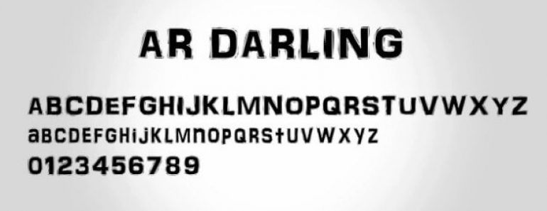 AR Darling Font