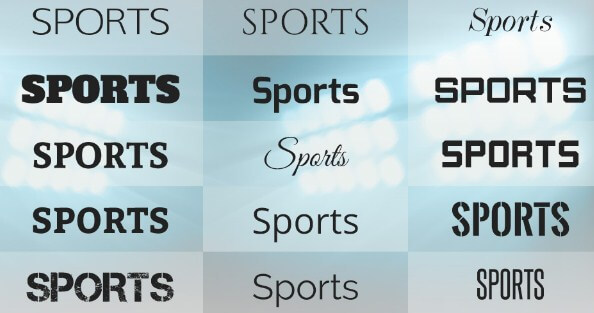 Sport Font