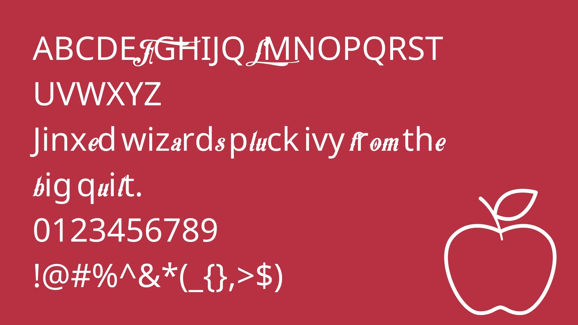 Appleton Font