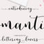 Romantic Font