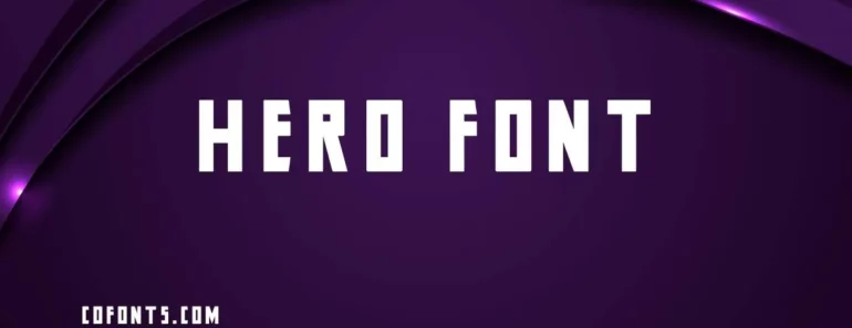 Hero Font