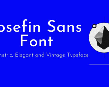 Josefin Sans Font