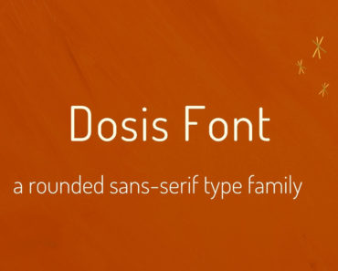 Dosis Font