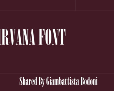 Nirvana Font