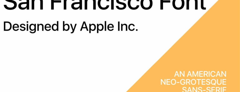 San Francisco Font