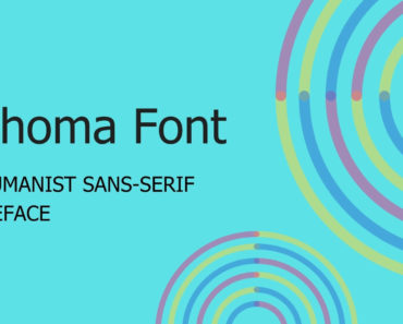 Tahoma Font