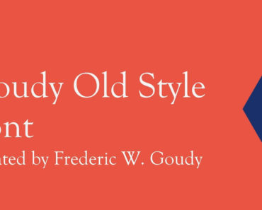 Goudy Old Style Font