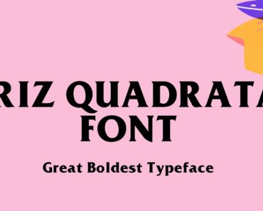 Friz Quadrata Font