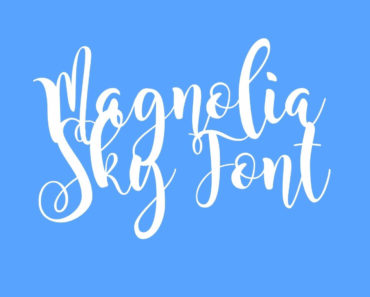 Magnolia Sky Font