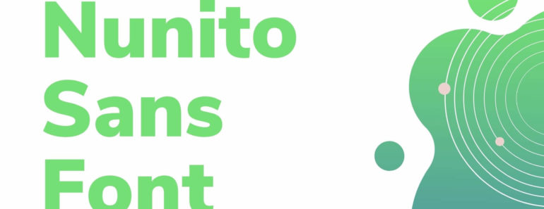 Nunito Sans Font