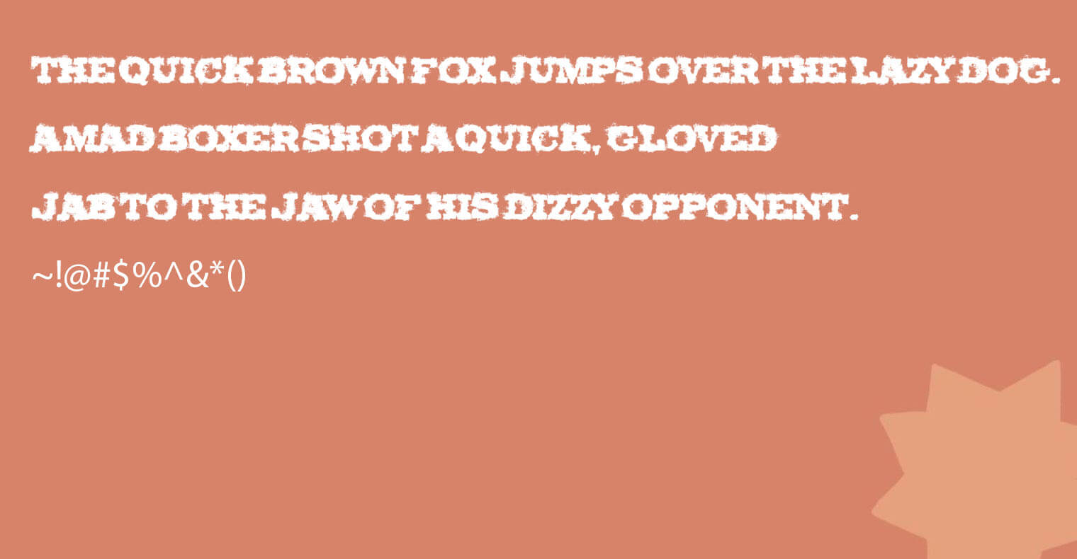 Cowboy Font