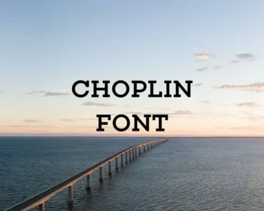 Chopline Font