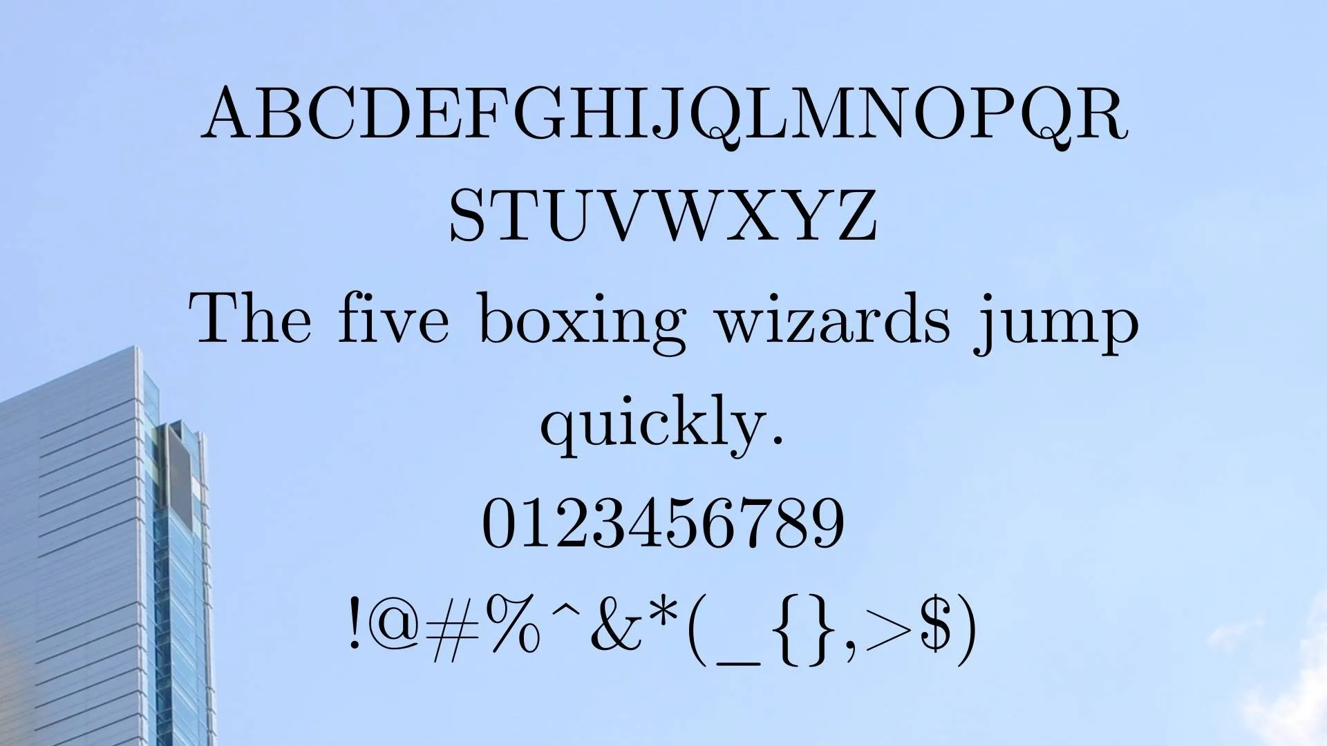 Cmu Serif Font