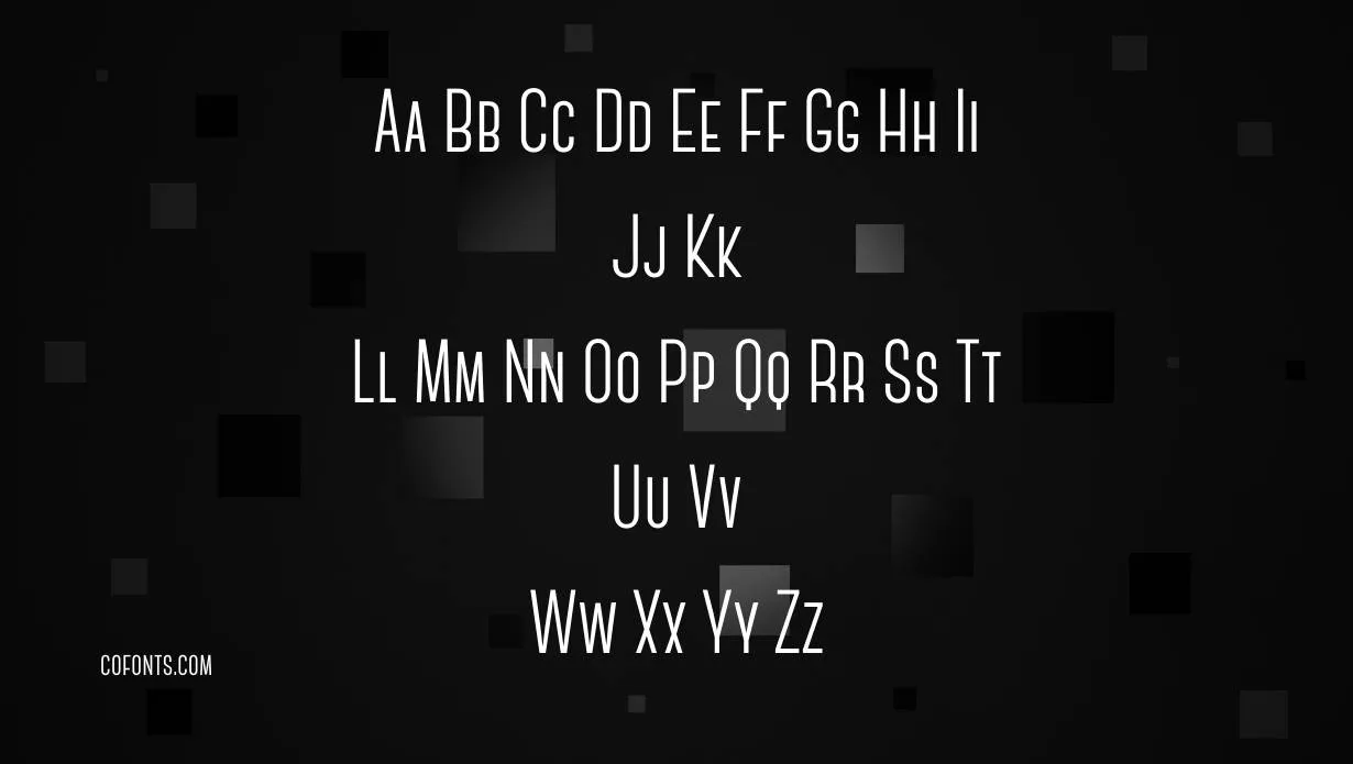 canter font