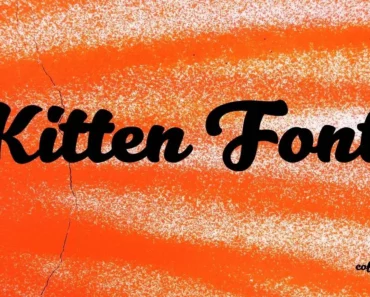 Kitten Font