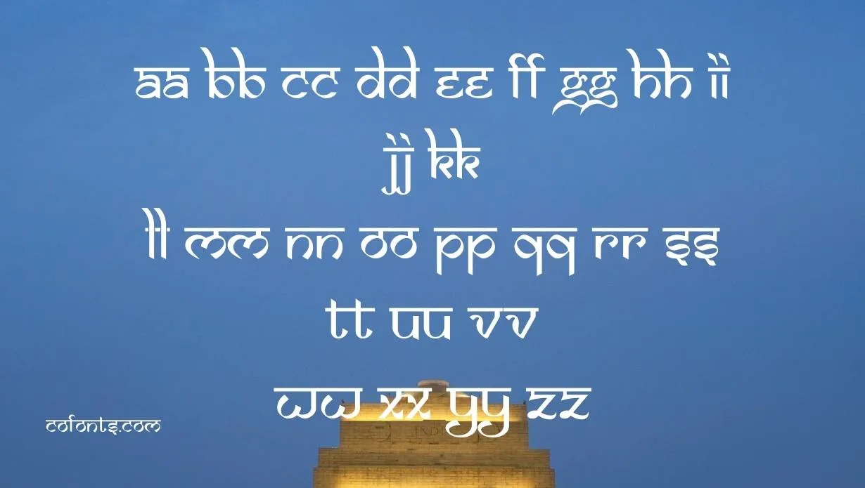 Samarkan Font