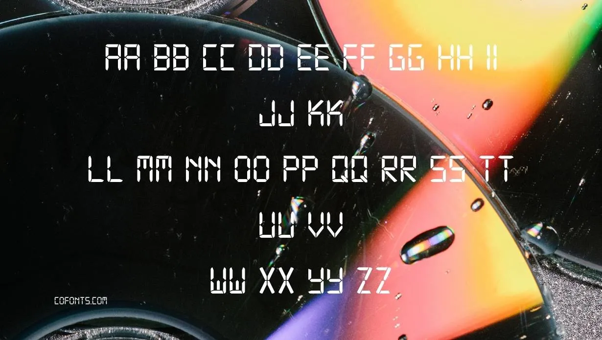 Digital 7 Font