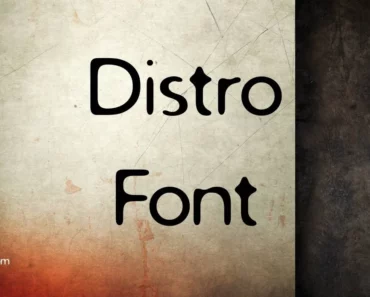 Distro Font