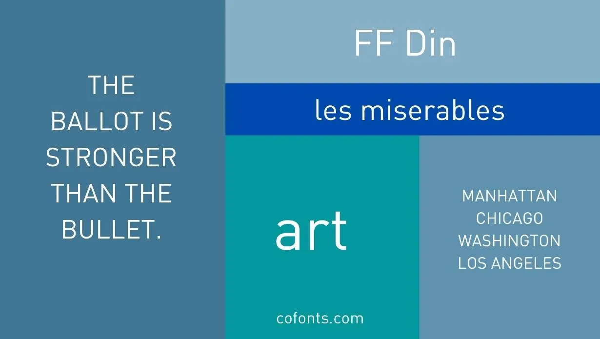 FF Din Font