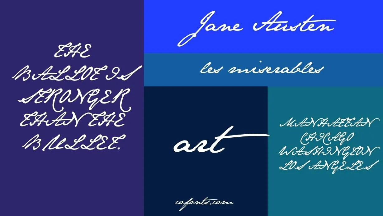 Jane Austen font