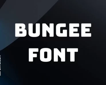 Bungee Font