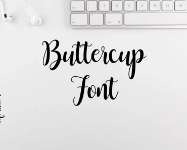 Buttercup Font