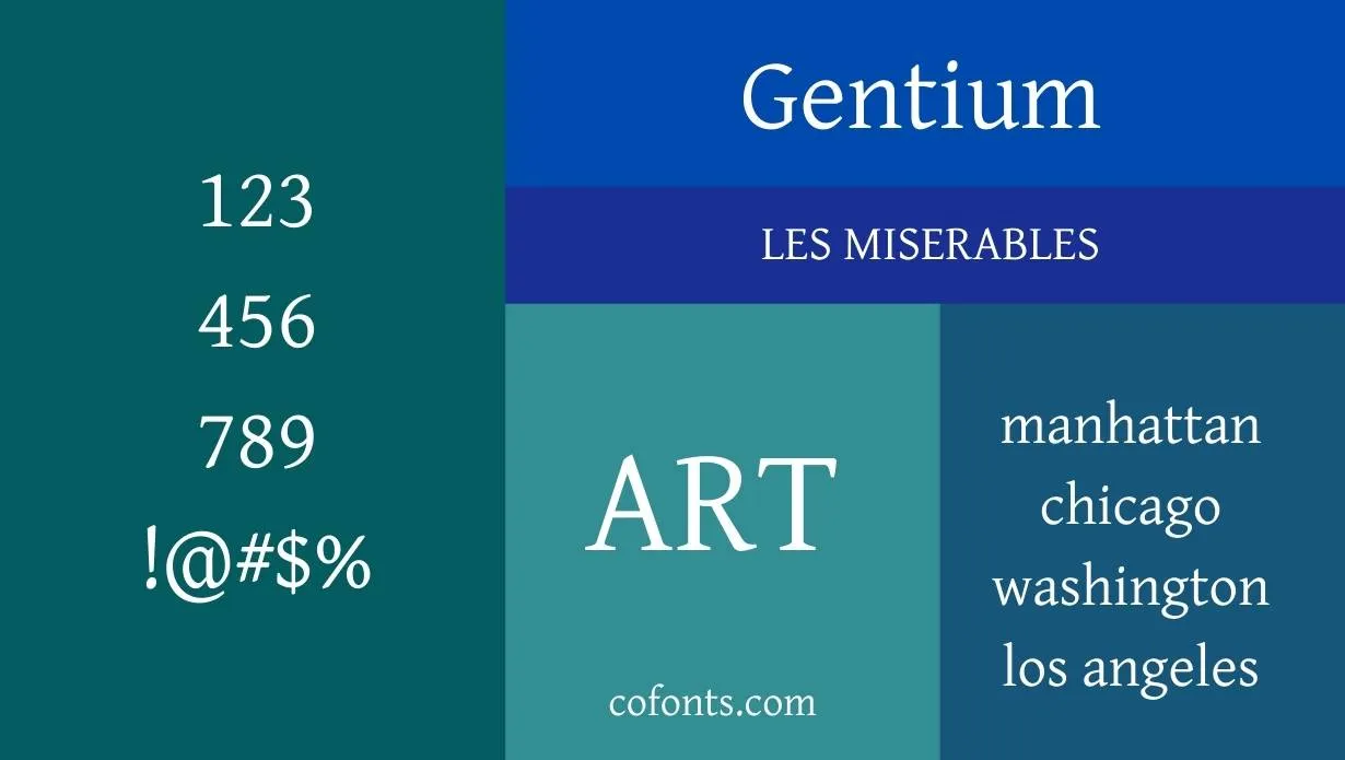 Gentium Font