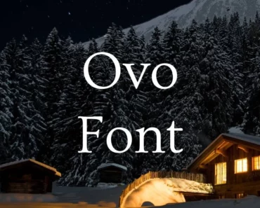 Ovo Font