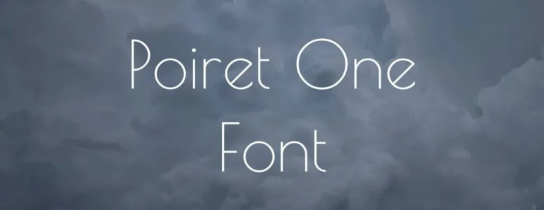 Poiret One font