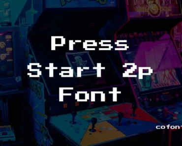 Press Start 2p Font