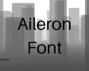 Aileron Font