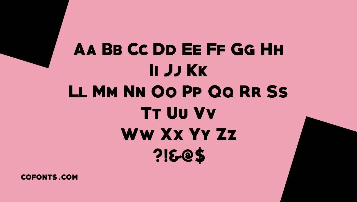 BlackPink Font