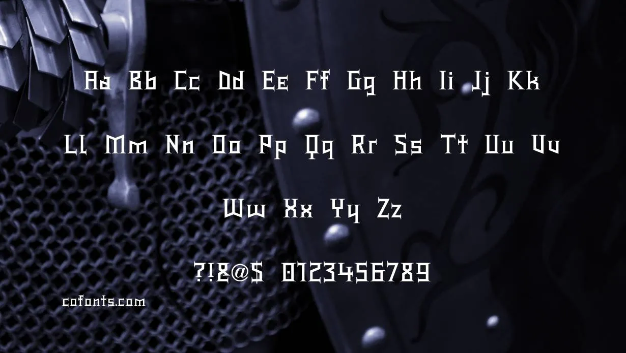 Type Knight Font