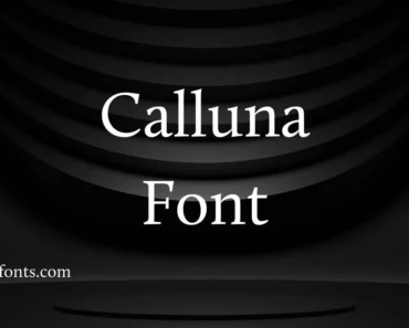 Calluna Font