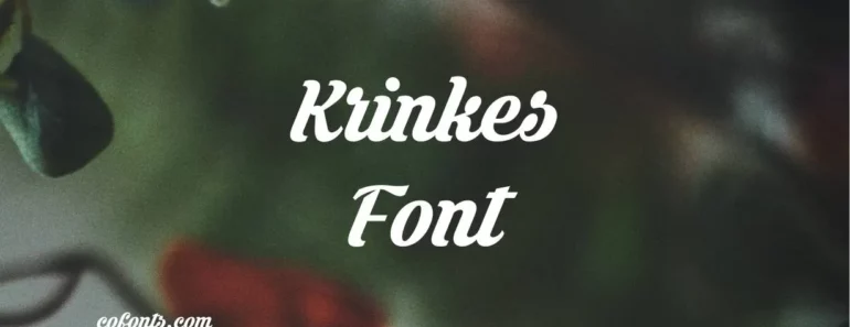 Krinkes Font