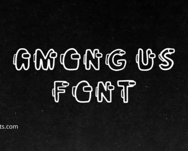 Among Us Font