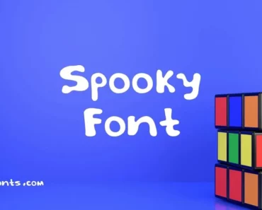 Spooky Font