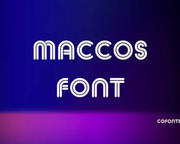 Maccos Font