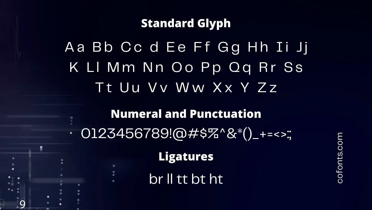 Telegraf Font Family View