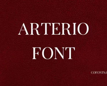 Arterio Font