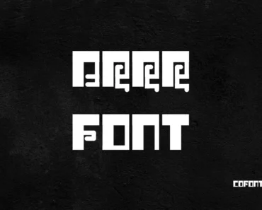 BRR Font