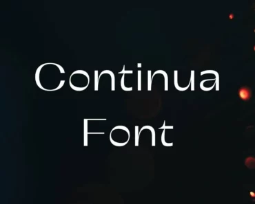 Continua Font