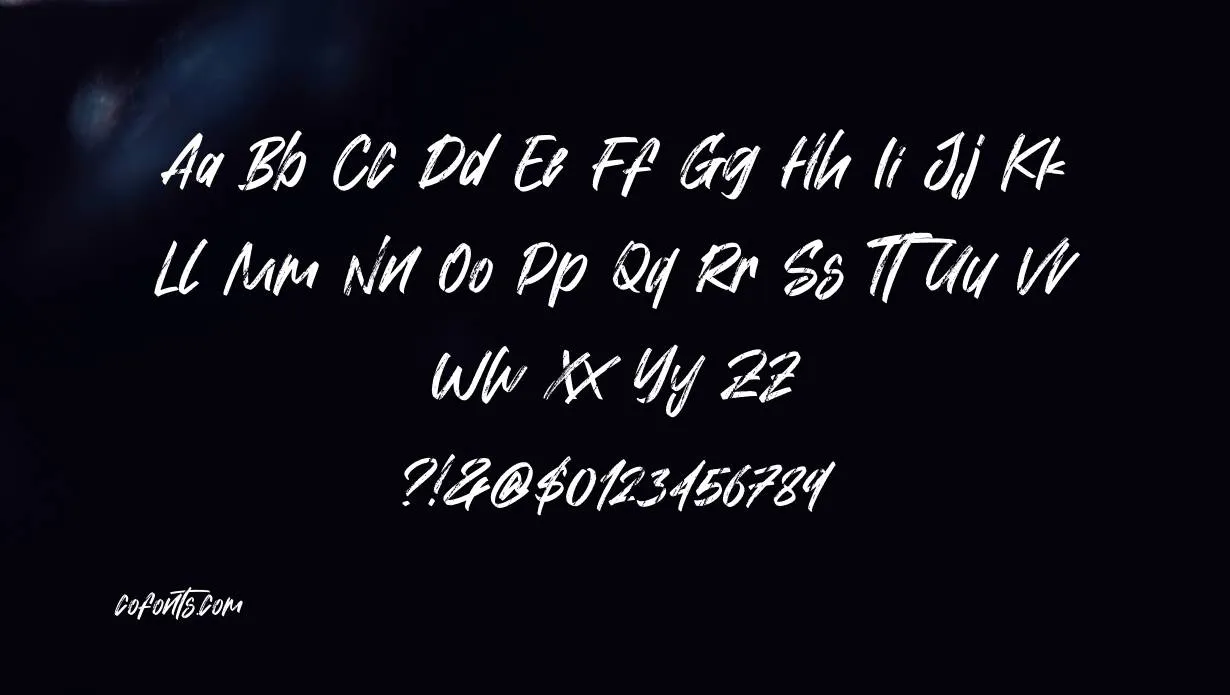 Hiatus Font Family View
