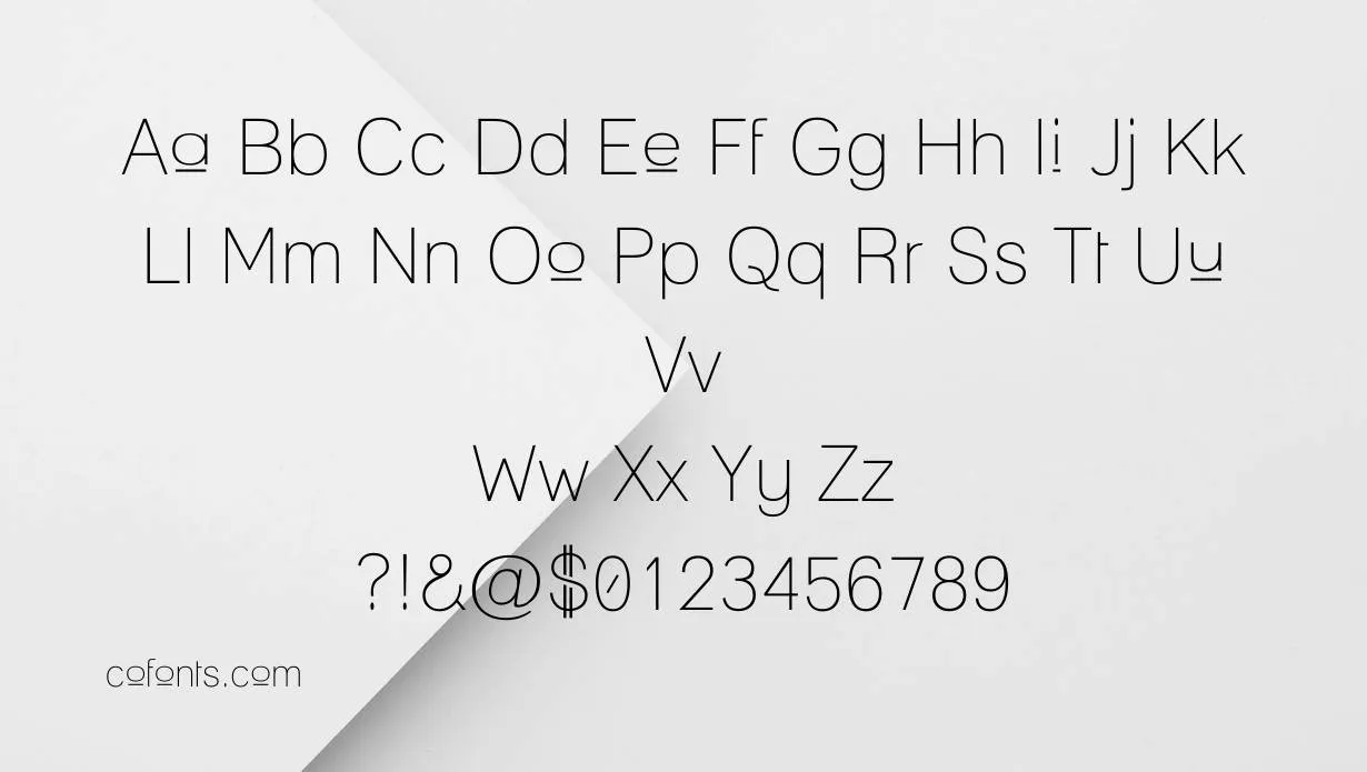 Lane Font Family View