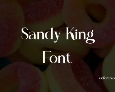 Sandy King Font