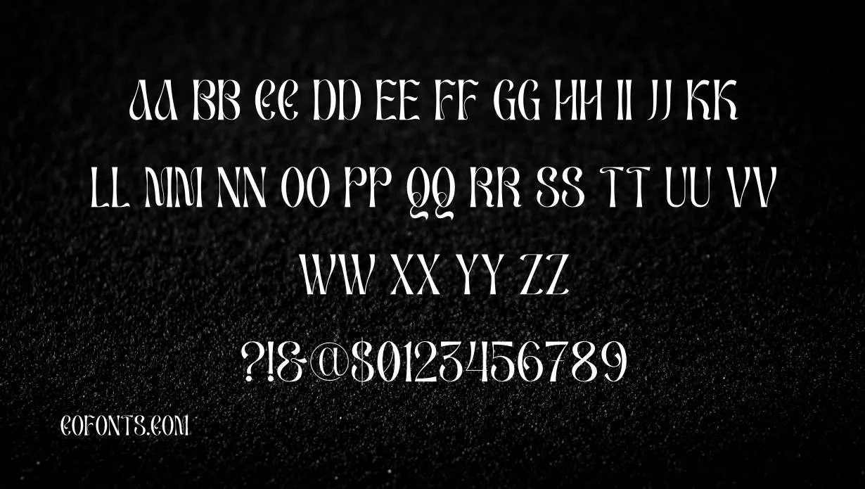 Tupac Margrath Font Family View