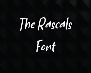 The Rascals Font