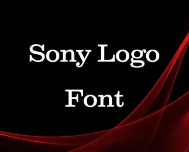 Sony Logo Font